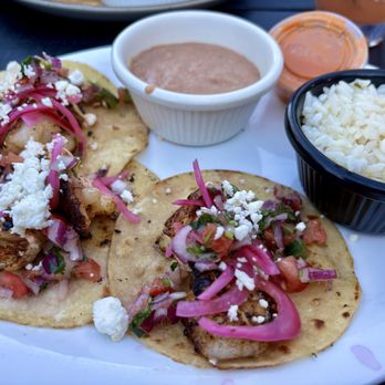 Luna’s Mexican Grill - Tacos with shrimp. I had hoped there was more shrimp and cilantro. - Mexican Near Me - Swarthmore, Pennsylvania