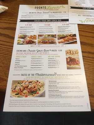 Menu photo 6 Olive Garden Italian Restaurant Buford, GA