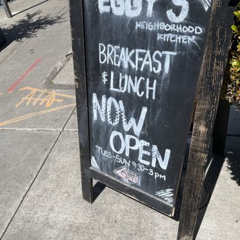 Eggy’s Neighborhood Kitchen - A frame friendly! - Breakfast & Brunch Near Me - Berkeley, California Eggy’s Neighborhood Kitchen - A frame friendly! - Breakfast & Brunch Near Me - Berkeley, California