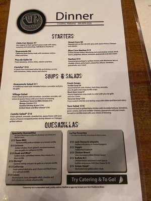 Menu photo 2 LaPaz Birmingham, AL