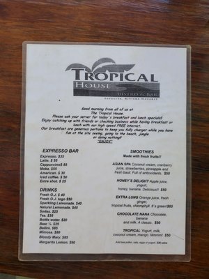 Menu photo 8 Tropical House Sayulita, NAY Menu photo 8 Tropical House Sayulita, NAY