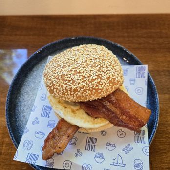 Camp Cove - Brekkie sandwich (no cheese) - Cafes Near Me - Sacramento, California