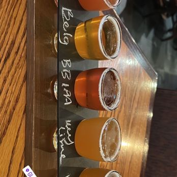 Glacier BrewHouse - Summer harvest beer flight - American Near Me - Anchorage, Alaska