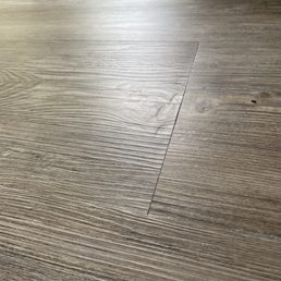 "Hammer blossoms" in brand new floor.