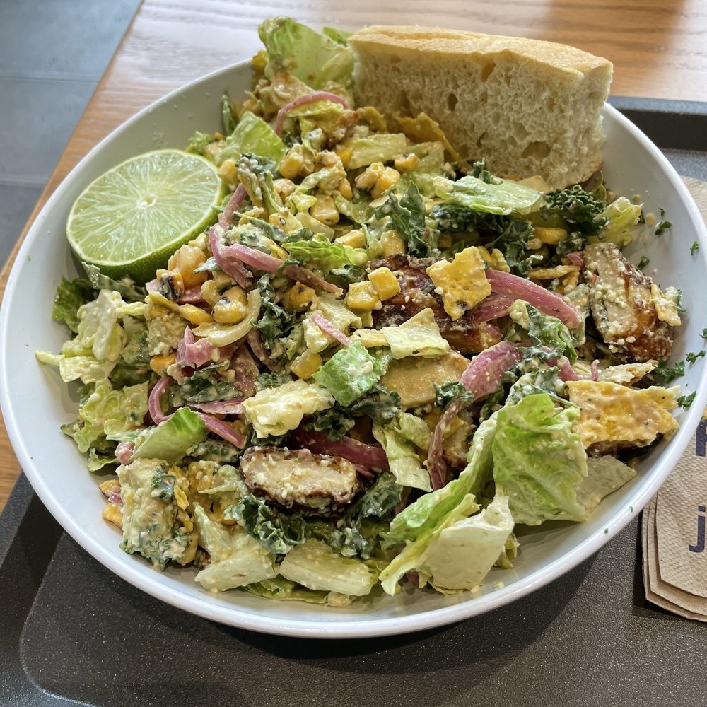 Just Salad - Crispy Chicken Poblano - Salad Near Me - Miami, Florida Just Salad - Crispy Chicken Poblano - Salad Near Me - Miami, Florida