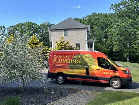 Charter Oak Plumbing Logo