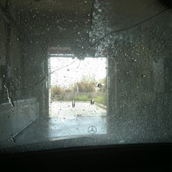 Chevron - Inside car wash...hurry before the dryer time runs out!