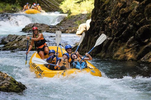 Wet Planet Rafting and Kayaking Logo