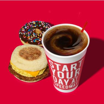Speedway - a cup of coffee and a sandwich - Gas Stations Near Me - Big Rapids, Michigan