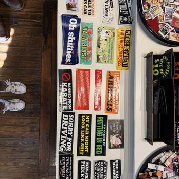 Blank Generation - Cheeky bumper stickers - Used Bookstore Near Me - Charlotte, North Carolina