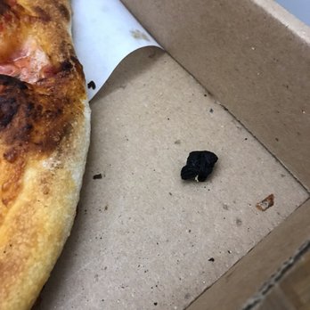 Napoli's Pizza - It even came with coal!!! I must've been a very bad boy - Pizza Near Me - Hoboken, New Jersey
