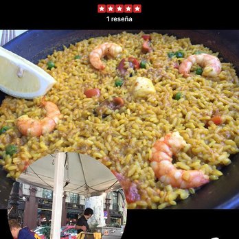 Restaurant Oriental - Paella de mariscos w barely any mariscos. - Chinese Near Me - Barcelona, B Restaurant Oriental - Paella de mariscos w barely any mariscos. - Chinese Near Me - Barcelona, B