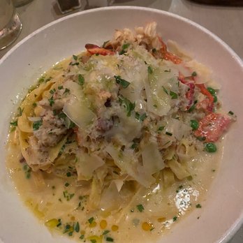 TAVERNA - Lobster and crab carbonara - Italian Near Me - Jacksonville, Florida
