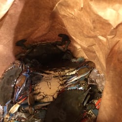 J & K Seafood Shack - Live blue crabs