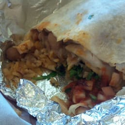 Spicy Beef or Chicken Burrito