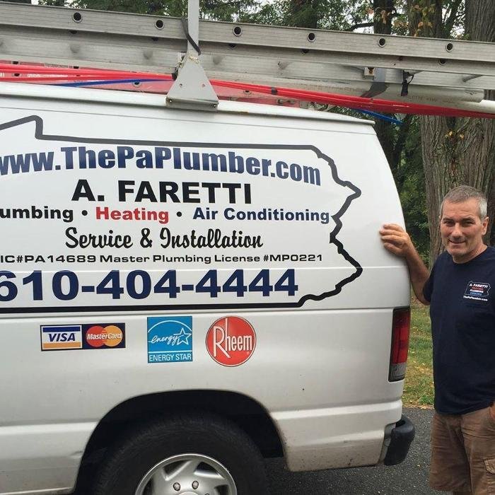 Slide of A Faretti Plumbing Heating & Cooling