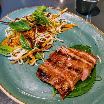 Gunshow - Steak with Asian Salad - New American Near Me - Atlanta, Georgia Gunshow - Steak with Asian Salad - New American Near Me - Atlanta, Georgia