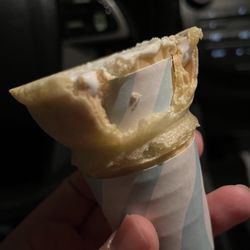 McDonald's - Thanks McDonald's! Just what I was craving, vanilla-paper ice cream.