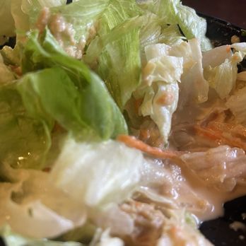 J Sushi - Huge yummy salad - Sushi Bars Near Me - Denton, Texas