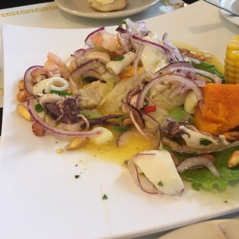 Lima Peruvian Restaurant - Mixed ceviche. After I had eaten half. - Peruvian Near Me - Beaverton, Oregon Lima Peruvian Restaurant - Mixed ceviche. After I had eaten half. - Peruvian Near Me - Beaverton, Oregon