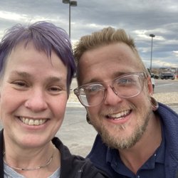 In Memoriam - My youngest son and I saying Thank you!