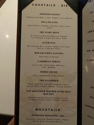 Menu photo 1 Rose Town Kitchen & Bar Boston, MA