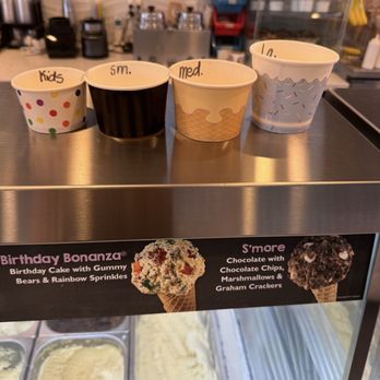 Jack's Sweets and Treats - Cup sizes to pick from... - Ice Cream & Frozen Yogurt Near Me - Fresno, California Jack's Sweets and Treats - Cup sizes to pick from... - Ice Cream & Frozen Yogurt Near Me - Fresno, California