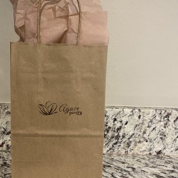 Agave Pantry - Beautiful packaging with blush tissue paper - Desserts Near Me Agave Pantry - Beautiful packaging with blush tissue paper - Desserts Near Me