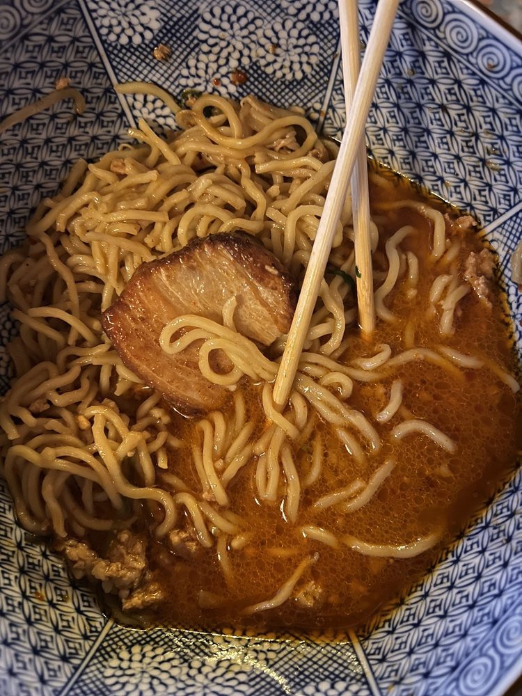 Food from Miyagi Ramen
