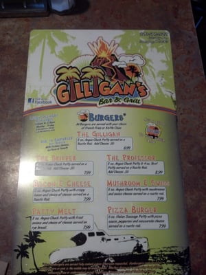 Menu photo 2 Gilligan's Bar & Grill Green Bay, WI Menu photo 2 Gilligan's Bar & Grill Green Bay, WI