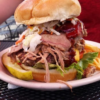 Cruiser's Cafe 66 - Their biggest burger...delicious.after this i didnt eat nothing whole day :) - American Near Me - Williams, Arizona Cruiser's Cafe 66 - Their biggest burger...delicious.after this i didnt eat nothing whole day :) - American Near Me - Williams, Arizona
