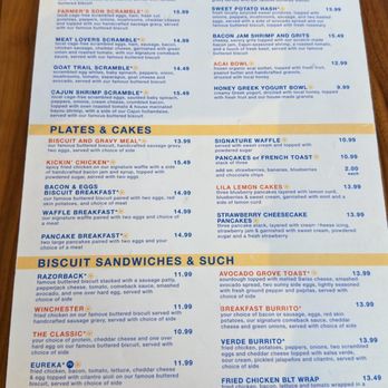The Buttered Biscuit - Menu - Breakfast & Brunch Near Me - Little Rock, Arkansas The Buttered Biscuit - Menu - Breakfast & Brunch Near Me - Little Rock, Arkansas