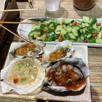 Little Skewer - Oysters Cucumber Salad 国民凉菜Cucumber - Chinese Near Me - Monterey Park, California Little Skewer - Oysters Cucumber Salad 国民凉菜Cucumber - Chinese Near Me - Monterey Park, California