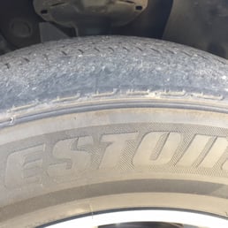 Tires they might try to sell you on a used car. Good luck driving home!