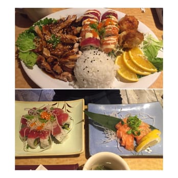Sushi Hook - Amazing $12.99 special for the top plate. - Sushi Bars Near Me - Sacramento, California