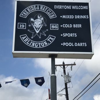 Hide-A-Way Club - ows a sign for a bar - Dive Bars Near Me - Arlington, Texas Hide-A-Way Club - ows a sign for a bar - Dive Bars Near Me - Arlington, Texas