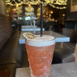 Jungle bird cocktail. I think they should call it dirty bird though!