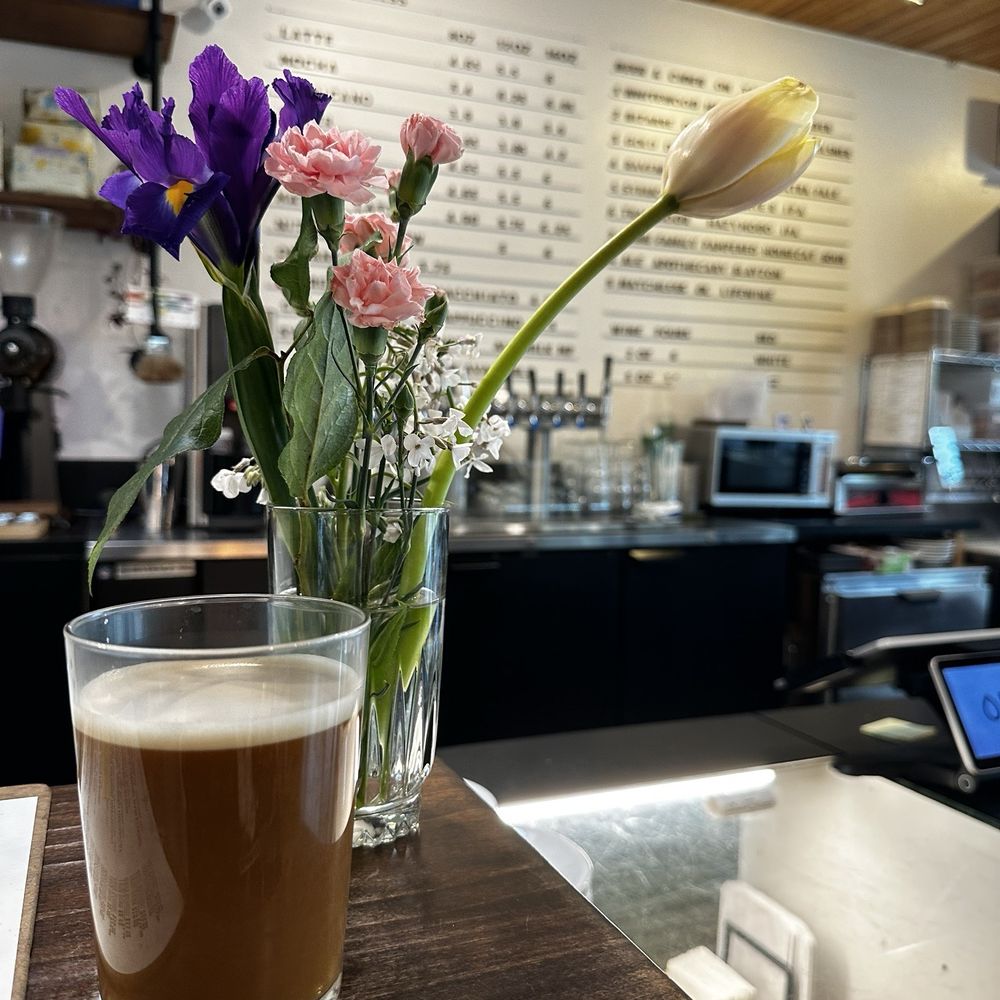 Burien Press - Nitro Cold Brew w/ vanilla oat cream - Coffee & Tea Near Me - Burien, Washington