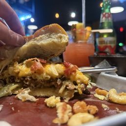 Mac and Cheese Burger