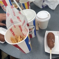 Hot Dog On A Stick - Meal deal