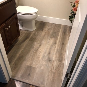Bay Area Magic Flooring - 1st floor bathroom - Flooring Near Me - Campbell, California
