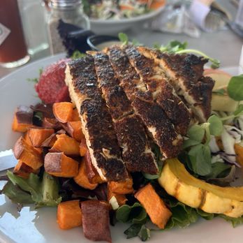 Ideal Bar & Grill - Buddha Salad** with blackened chicken - Cocktail Bars Near Me - Santa Cruz, California Ideal Bar & Grill - Buddha Salad** with blackened chicken - Cocktail Bars Near Me - Santa Cruz, California