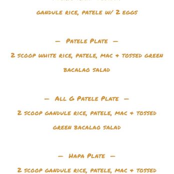 Wat Get Kitchen - Puerto Rican Near Me - Waipahu, Hawaii
