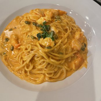 Pasta Fresca - Spaghetti Vincenzo. So yummy but very creamy and rich. - Italian Near Me - Reno, Nevada Pasta Fresca - Spaghetti Vincenzo. So yummy but very creamy and rich. - Italian Near Me - Reno, Nevada