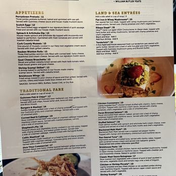 Olde Brick House - Menu - Irish Near Me - Mankato, Minnesota