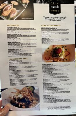 Menu photo 4 Olde Brick House Mankato, MN