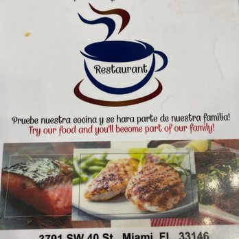 Rinconcito Miami - Coral Gables - Front of the menu - Cuban Near Me - Miami, Florida