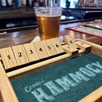 Crooked Hammock Brewery - Beer and Shut the Box! - New American Near Me - Lewes, Delaware Crooked Hammock Brewery - Beer and Shut the Box! - New American Near Me - Lewes, Delaware