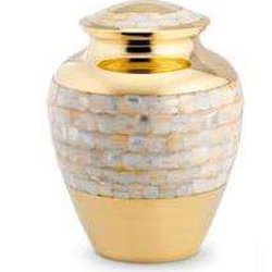 Cascade Memorial - Federal Way - Gold with Mother of Pearl. Simply Beautiful!
