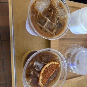 Provecho Coffee - Orange Dream and Espresso Tonic - Coffee & Tea Near Me - San Diego, California